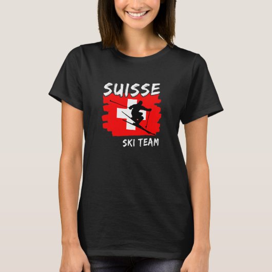 Suisse Ski T - Shirt (Vorderseite)