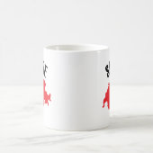Suisse Switzerland Kartenflagge Kaffeetasse (Mittel)