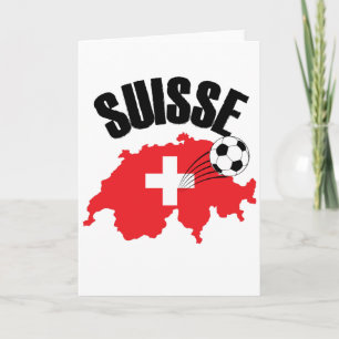 Suisse Switzerland Map Swiss Soccer Karte