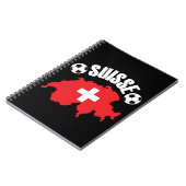 Suisse Switzerland Soccer Notizblock (Linke Seite)