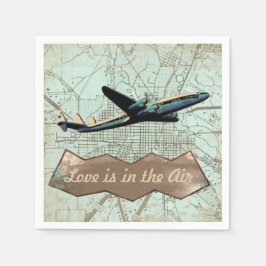 Suitcase Party Napkins Serviette