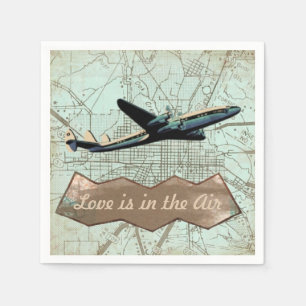 Suitcase Party Napkins Serviette