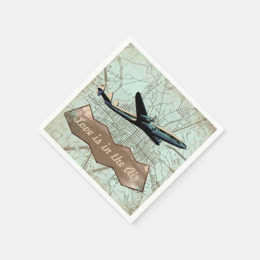 Suitcase Party Napkins Serviette (Ecke)