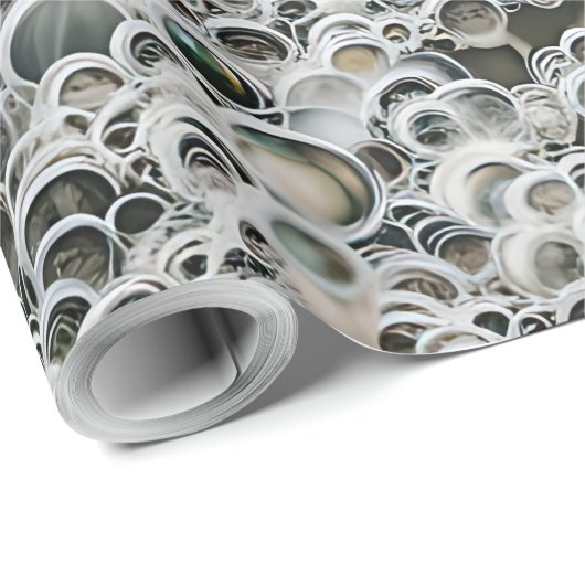 Suiten/Blasen Geschenkpapier (Rolleneckpunkt)