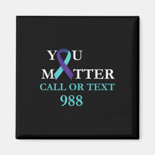Suizid Awareness Prevention 988 Hotline Shirt - Y Magnet