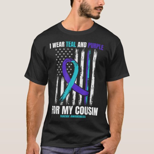 Suizid Awareness Prevention Products Cousin Ameri T-Shirt (Vorderseite)