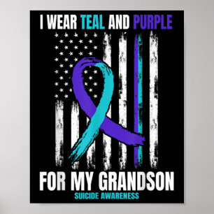 Suizid Awareness Prevention Products Grandson Ame Poster