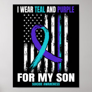 Suizid Awareness Prevention Son Women Men America Poster