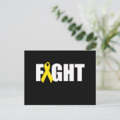 Suizid bekämpfen - postkarte (Stehend Vorderseite)