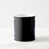 Suizid-Bewusstsein Prävention Regenbogen-Herz Mutt Kaffeetasse (Mittel)