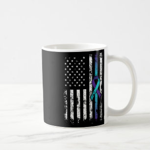 Suizid Depression American Flag Prevention Awaren Kaffeetasse