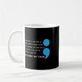 Suizid Depression Bewusstsein Kaffeetasse (Links)