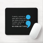 Suizid Depression Bewusstsein Mousepad (Mit Mouse)