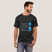 Suizid Depression Bewusstsein T-Shirt (Vorne ganz)