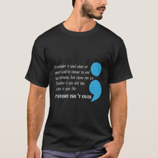 Suizid Depression Bewusstsein T-Shirt