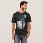 Suizid Depression Design for a Prevention Awarene T-Shirt (Vorne ganz)