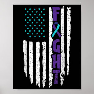 Suizid Depression Design für ein Präventionsgewähr Poster