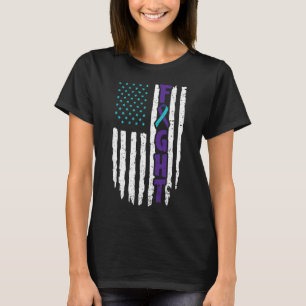 Suizid Depression Design für ein Präventionsgewähr T-Shirt