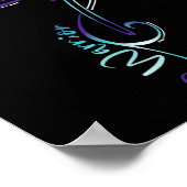 Suizid Depression Dragonfly Prävention Bewusstsein Poster (Ecke)