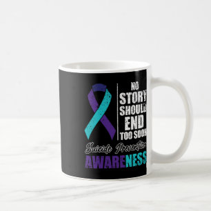 Suizid Depression Keine Story sollte die Präventio Kaffeetasse