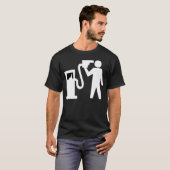 Suizid durch Gasdüse T-Shirt (Vorne ganz)