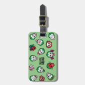 Suizid| Joker Emoji Pattern Gepäckanhänger (Vorderseite vertikal)