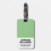 Suizid| Joker Emoji Pattern Gepäckanhänger (Rückseite vertikal)