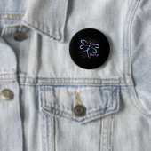 Suizid Prävention Awareness Draquelly Semicolon Button (Beispiel)