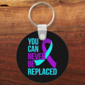 Suizidbewusstsein darf nie ersetzt werden schlüsselanhänger (Vorderseite)