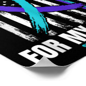 Suizidbewusstsein Frauen Männer Nephew Amer Poster (Ecke)