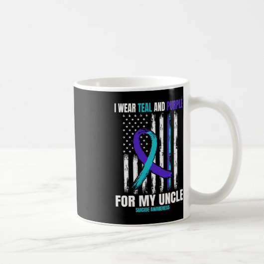 Suizidbewusstsein Frauen Männer Onkel Ameri Kaffeetasse (Rechts)
