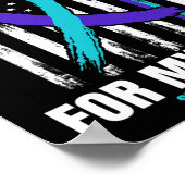 Suizidbewusstsein Frauen Männer Onkel Ameri Poster (Ecke)