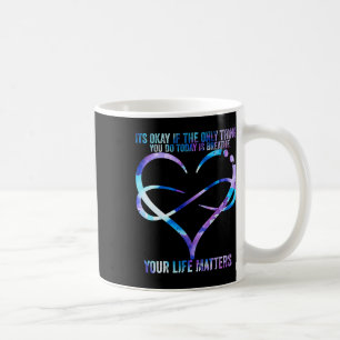 Suizidbewusstsein Prävention Ihre Lebensprobleme Kaffeetasse