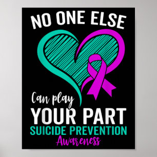 Suizidbewusstsein Psychische Gesundheit Suizidpräv Poster