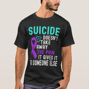 Suizidbewusstsein Psychische Gesundheit Suizidpräv T-Shirt