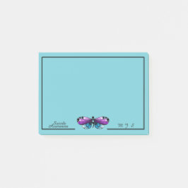 Suizidbewusstsein Schmetterling Semicolon Note Pad Post-it Klebezettel