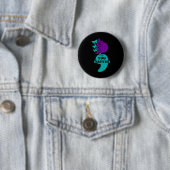 Suizidbewusstsein Semicolon You Button (Beispiel)
