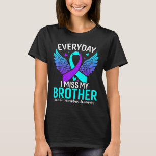 Suizidbewusstsein Shirt Bruder Suizidprävention