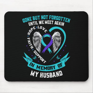 Suizidbewusstsein Shirt Husbynd Gone, aber nicht v Mousepad