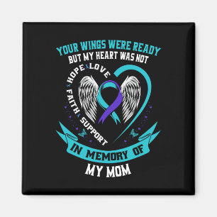 Suizidbewusstsein Shirt Mama Son Daughter Preventi Magnet