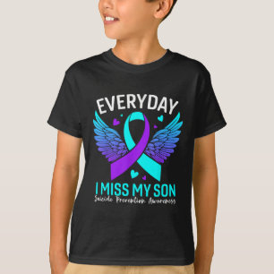 Suizidbewusstsein Shirt Son Suicide Prevention