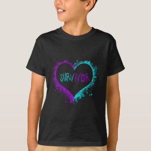 Suizidbewusstsein Shirt Überleben Suizidbewusstsei