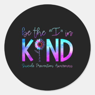 Suizidbewusstsein Suizidprävention Suizid Warri Runder Aufkleber