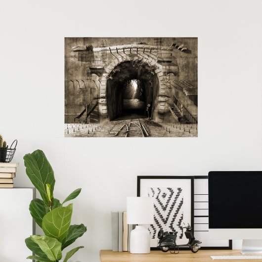 Suizidgedanken Poster (Heimbüro)