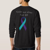 Suizidprävention 988 Sweatshirt (Rückseite)