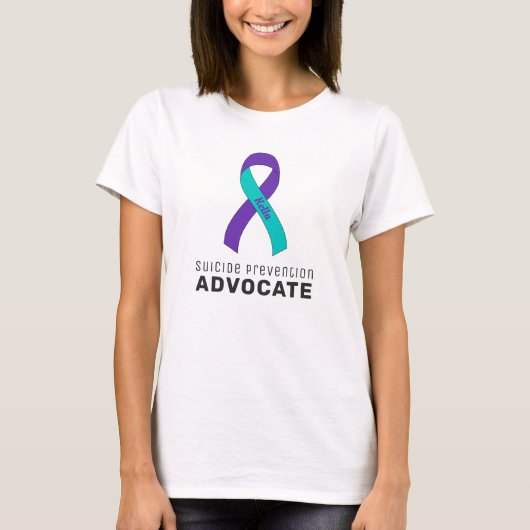 Suizidprävention Advocate White Women's T - Shirt (Vorderseite)