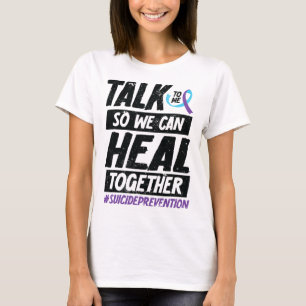 Suizidprävention Bewusstsein 988 Psychische Gesund T-Shirt