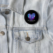 Suizidprävention Bewusstsein aus - Phoenix - Button (Beispiel)