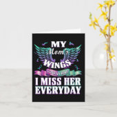 Suizidprävention Bewusstsein, dass ich meine Mama  Karte (Gelbe Blume)