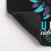 Suizidprävention Bewusstsein, dass Sie es wert sin Mousepad (Ecke)